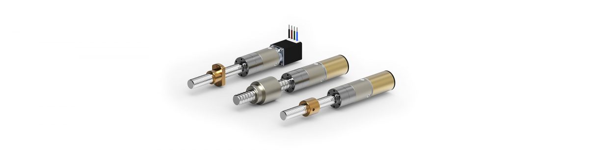 attuatore elettrico lineare diametro 22 MICROingranaggi_Mj